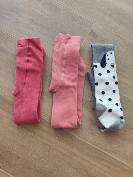 3x pančušky pre dievčatko tchibo, tchibo,98