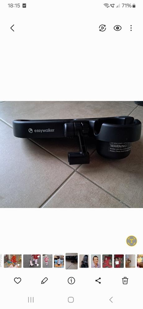 Easywalker pultik/tacka, easywalker,easywalker harvey3 premium