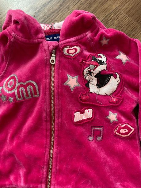 Zamatová mikinka original marines, 74