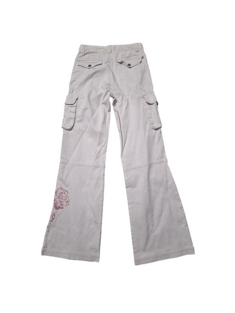 Dievčenské bavlnené nohavice, kenvelo,164