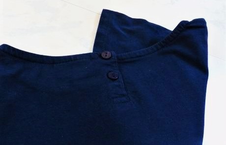 Bavlnené tričko peplum pop, crashone,158