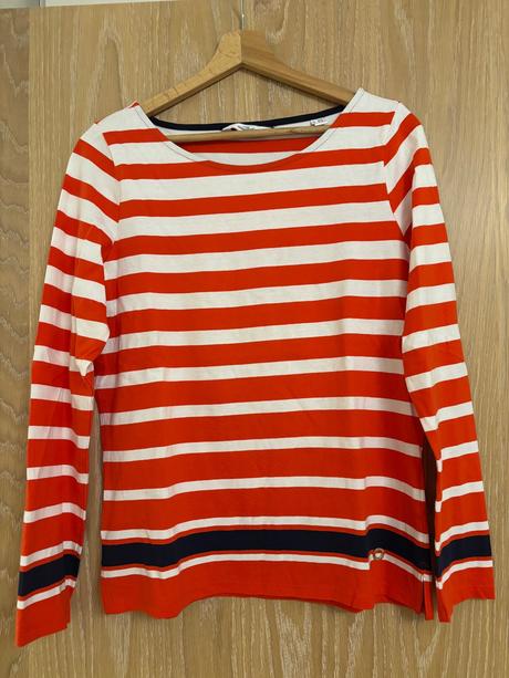 Pruzkovane tricko tchibo 36/38 1x oblečené, tchibo,s