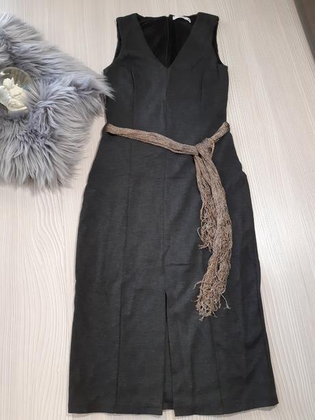 Super elastické business šaty, veľkosť 36-38, mango,36