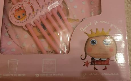 Label tour veľká party sada princezná, 