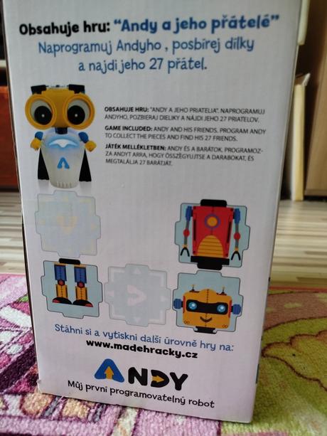 Andy robot na programovanie,