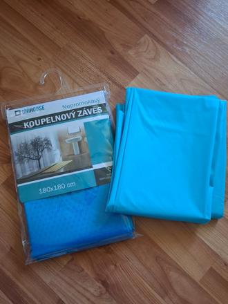 Sprchové závesy 2ks,