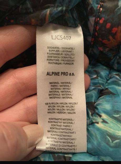 Obojstranná bunda, alpine pro,l