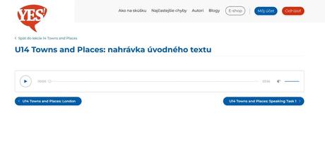 Online učebnica - prístupový kód k učebnici yes,