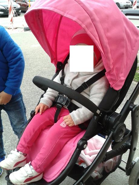 Strieška a podložka na kočík graco evo, graco,graco evo