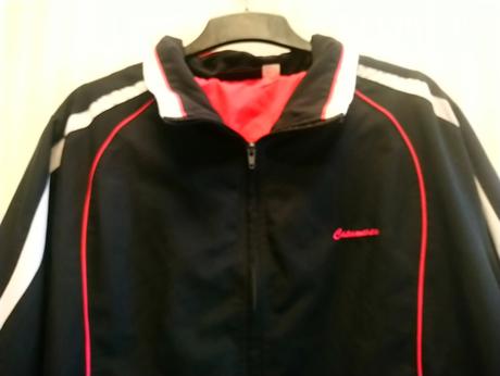 Čierna športová vetrovka, catamaran, xxl/xxxl, xxxl