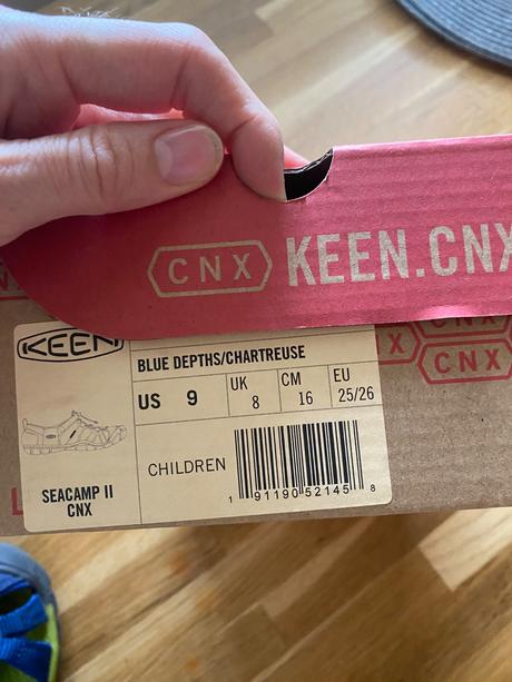 Keen cnx 25/26 modré sandale, keen,26