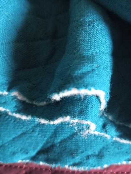 2x teplé látky nové, 