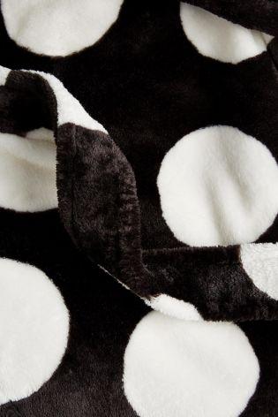 Teplý flísový župan next uk, next,m / s / xs