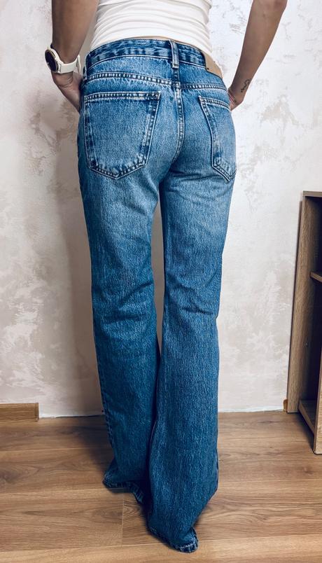 Flared rifle s nízkým pásom, zara,32