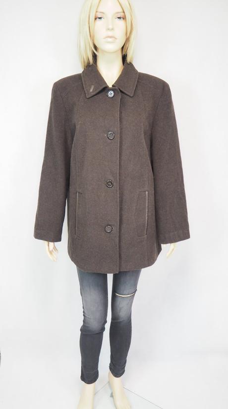 Luxusný dámsky kabát lebek, 48