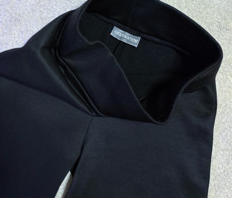 Mäkké zateplené nohavice wide leg, takko,134