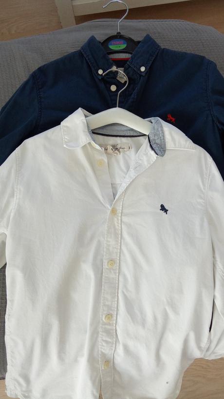 Biela košeľa h&m 146, h&m,146