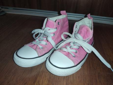 Plátenky- tenisky ružové, 32