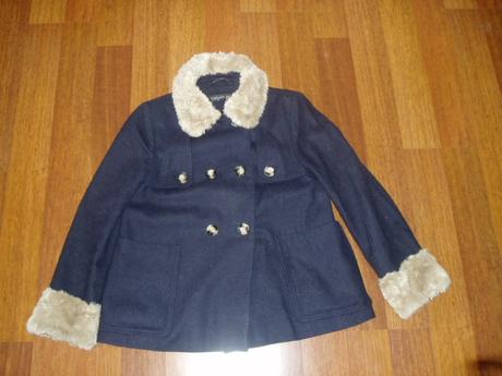 Topshop flaušový kabát, topshop,s
