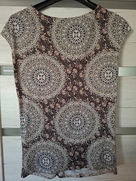 Elastický elegantný top tričko, f&f,34