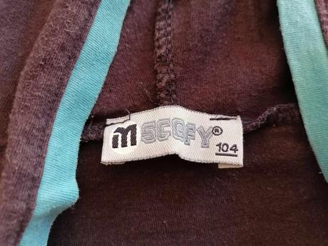 Tričko s krátkym rukávom a kapucňou, veľ. 104, 104