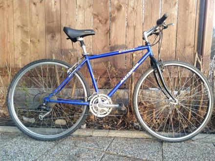 Treking bicykel author stratos, veľkosť rám 17, author,18