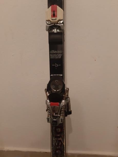 Lyže s viazaním, 150-159 cm