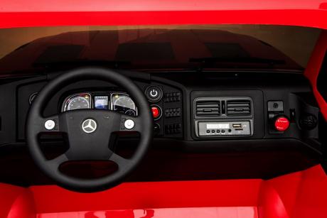 Elektrické autíčko mercedes-benz zetros 24v čierne,