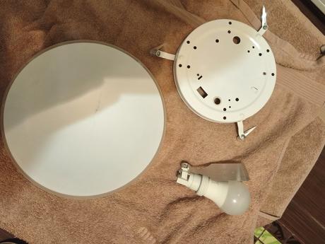 Svietidlo nástenné stropné 60w, e27, 230v,