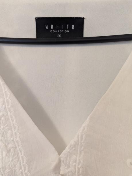 Biele šaty, mohito,s