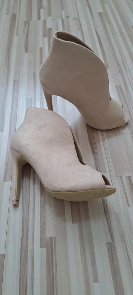 Krémové  topánky v.35, 35
