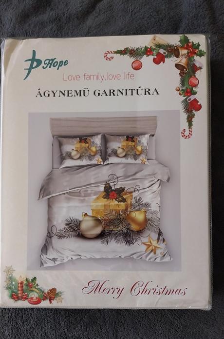 Vianočné posteľné prádlo + plachta a malé vankúše, šírka (cm): 140,dĺžka (cm): 200