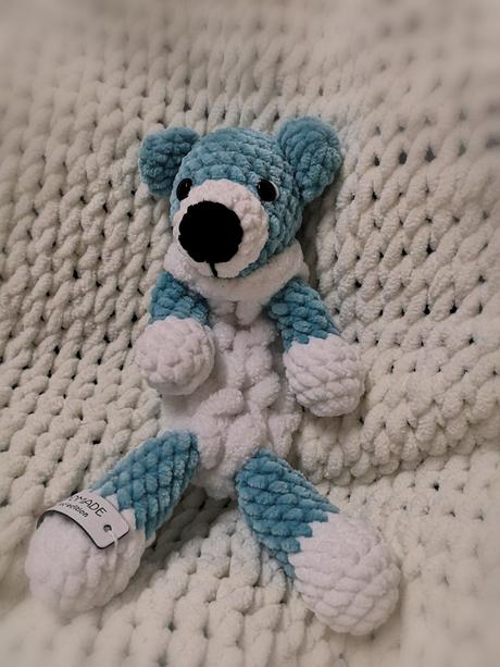 Spinkáčik-mojkáčik modrý macko,