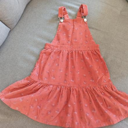 Menčestrové šaty, h&m,122