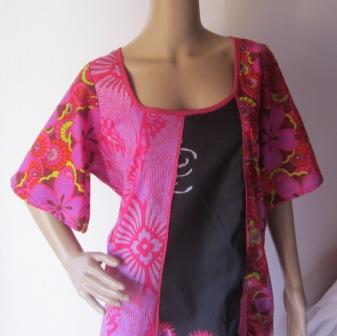 Dvojvrstvové šaty, xl