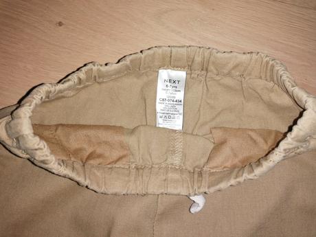 2x ľanové nohavice, next,122