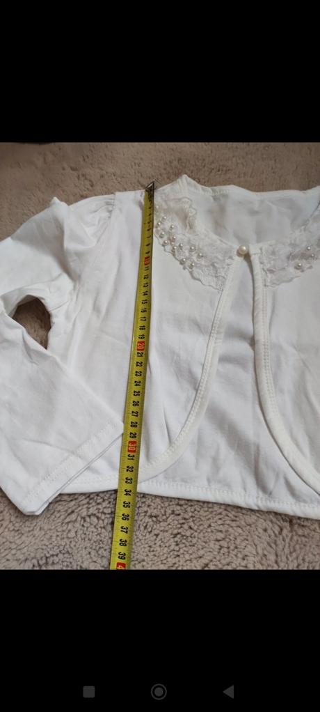 Detské bavlnené bolerko, 152