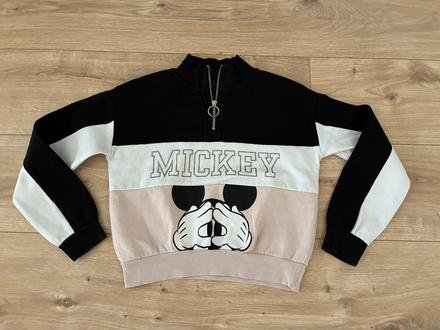 Mikina mickey, h&m,134