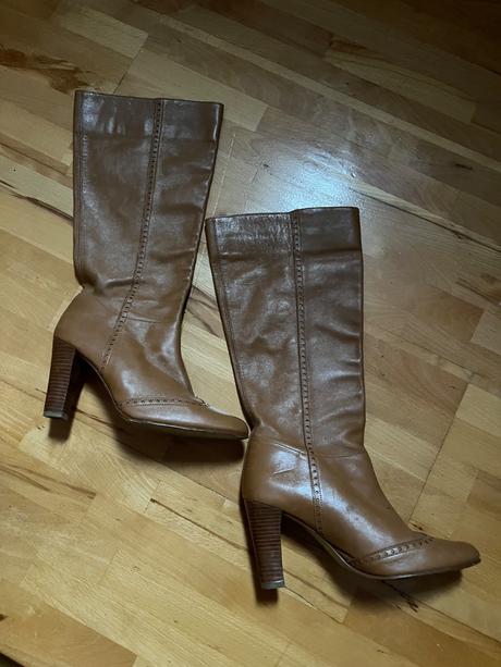 Čižmy kožené, 37