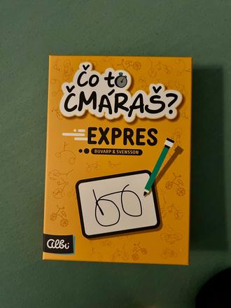 Hra čo to čmáraš albi,