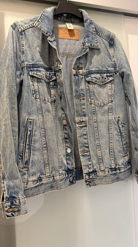 Dámska rifľová bunda, h&m,36