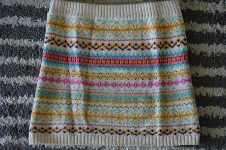 Pletená sukňa 122/128, h&m,122