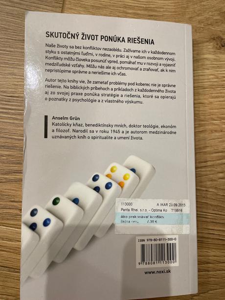 Kniha ako prekonávať konflikty - andelm grün, 