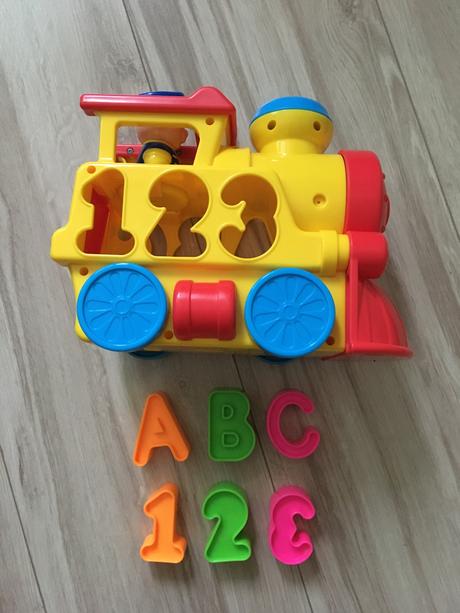 Vláčik + vkladacky,