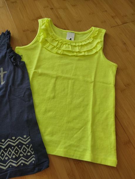 3x tričká, h&m,110