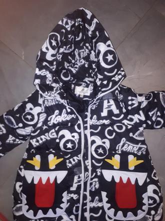 Bunda na zimu m-l oversize, l / m