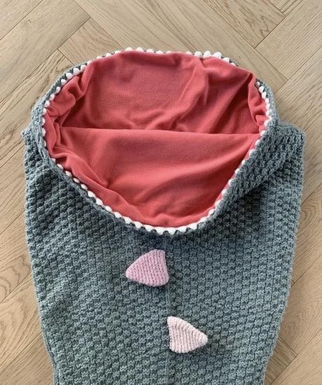 Next pleteno flisovy fusak-deka,