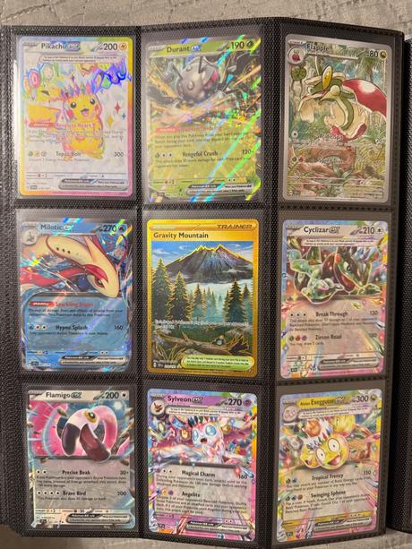 Surging sparks pokémon karty, 