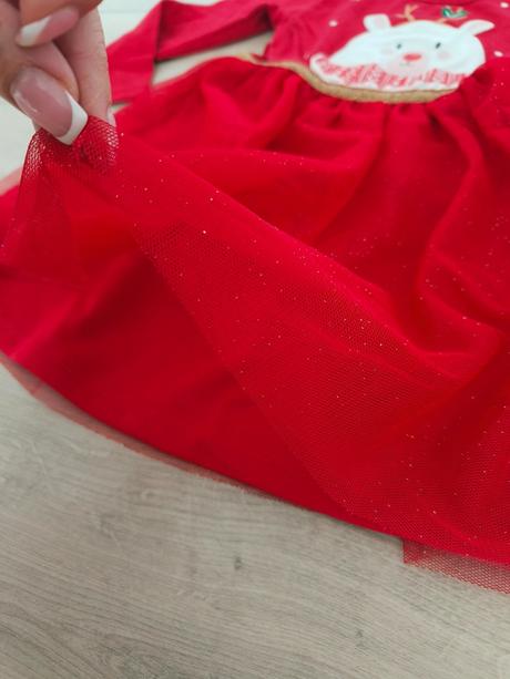 Vianočné šaty lindex 92, lindex,92