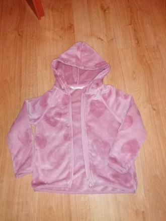 Srdiečkova tepla mikina., h&m,110